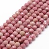 Natural Rhodonite Beads Strands X-G-D840-16-4mm-1