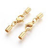 304 Stainless Steel Lobster Claw Clasps X-STAS-L215-08A-2