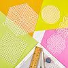 24Pcs 11 Styles DIY Plastic Canvas Shapes DIY-CP0012-41-3