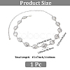 1Pc Alloy Cloud Link Chain Waist Belly Chains for Women AJEW-GF0013-44-2