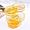 DIY Layered Rotating Storage Box Silicone Mold Sets DIY-X0293-86-3