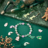 16 Style Alloy Enamel Pendants ENAM-CA0001-31-3