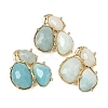 Natural Flower Amazonite Links connectors G-E526-28P-1
