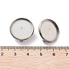 Non-Tarnish 304 Stainless Steel Brooch Base Settings FIND-D035-04C-P-3