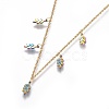 304 Stainless Steel Jewelry Sets SJEW-F210-14G-2