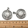 Natural Howlite Pendants G-Q158-03G-3