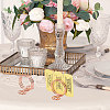 Iron Name Card Holder IFIN-WH0086-20RG-6