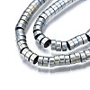 Electroplate Non-magnetic Synthetic Hematite Beads Strands G-T061-141B-3