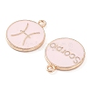 Alloy Enamel Pendants ENAM-S124-01A-09-3