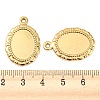 304 Stainless Steel Pendant Cabochon Settings STAS-I202-12G-3