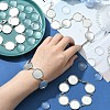 DIY Blank Dome Alloy Link Chain Bracelet Making Kit BJEW-DC00001-2