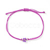 Adjustable Glass Seed Bead Link Bracelets DH6590-9-1