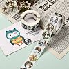 Self-Adhesive Kraft Paper Gift Tag Stickers DIY-G013-A05-5