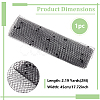 Deco Mesh Ribbons SRIB-WH0011-179B-01-2