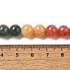 Dyed Natural Malaysia Jade Beads Strands G-G021-02B-21-3