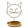 Iron Jewelry Display Stand with Tray ODIS-K003-06D-G-3
