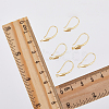 DICOSMETIC 10 Pairs Rack Plating Brass Micro Pave Cubic Zirconia Earrings Hooks FIND-DC0003-48-3