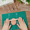 10Pcs 5 Style Acrylic Clay Depth Guides TOOL-WH0159-40-3