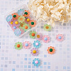 Resin Frosted Cabochons RESI-TA0001-26-3
