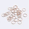 925 Sterling Silver Open Jump Rings STER-F036-02RG-0.9x7mm-1