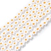 Handmade Millefiori Glass Bead Strands X1-LAMP-J035-8mm-23-1