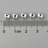 Plating Plastic Acrylic Round Beads PACR-L003-6mm-S-4