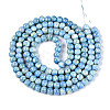 Baking Paint Glass Beads Strands X-DGLA-N016-6mm-09-2