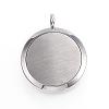 316 Surgical Stainless Steel Diffuser Locket Pendants STAS-P102-095-4
