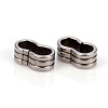 Tarnish Resistant 201 Stainless Steel Slide Charms/Slider Beads STAS-L244-08B-P-2