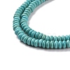 Synthetic Turquoise Bead Strands G-P286-05-4mm-01-5