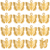 16Pcs Brass Pendants KK-BBC0023-91G-1