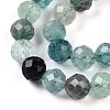 Natural Fluorite Beads Strands G-T140-19C-4