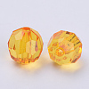 Transparent Acrylic Beads TACR-Q257-6mm-V24-3