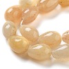 Natural Topez Jade Beads Strands G-B106-A27-02-4