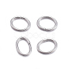 Tarnish Resistant 304 Stainless Steel Open Jump Rings STAS-F221-40P-G-2