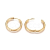 Ion Plating(IP) 304 Stainless Steel Huggie Hoop Earrings EJEW-G272-01-18mm-G-3
