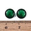 Diamond Shaped Cubic Zirconia Pointed Back Cabochons ZIRC-R004-8mm-08-3