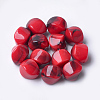 Acrylic Beads X-OACR-T007-08K-1