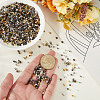 4500Pcs 15 Styles Brass Crimp Beads KK-PA0001-08-3
