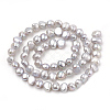 Natural Cultured Freshwater Pearl Beads Strands PEAR-N014-05I-2