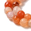 Dyed & Heated Natural Dragon Veins Agate Beads Strands G-P539-A01-15-4