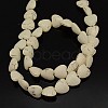 Synthetic Magnesite Beads Strands G-E017-11x12x6mm-2