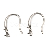 316 Surgical Stainless Steel Earring Hooks STAS-G310-19P-1