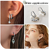 12 Pairs 304 Stainless Steel Huggie Hoop Earrings EJEW-SC0001-96S-5