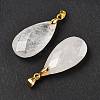 Natural Quartz Crystal Pendants G-L614-D03-G01-2