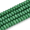 Opaque Solid Color Glass Beads Strands GLAA-ZX008-4mm-18C-1