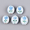 Handmade Porcelain Beads PORC-N013-10C-1