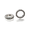 Brass Rhinestone Spacer Beads RB-H252-01P-3