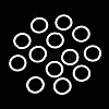 100Pcs Baking Paint Zinc Alloy Open Jump Rings FIND-WH0032-85A-03-1