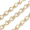 Brass Textured Twist Link Chains CHC-H116-05G-1